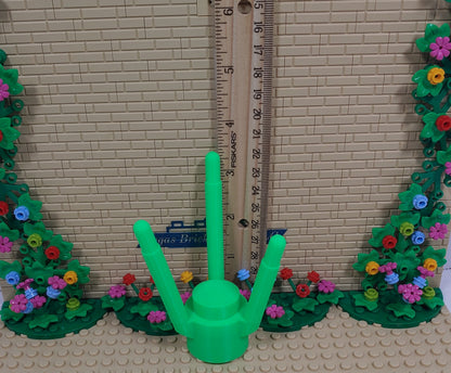 3D Printed Lego® Inspired Flower Plant Display Multiple Flower Colors Available