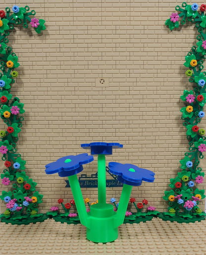 3D Printed Lego® Inspired Flower Plant Display Multiple Flower Colors Available